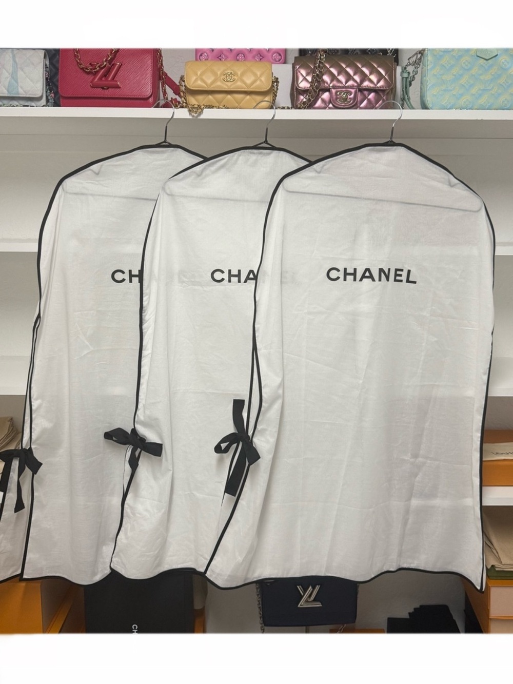 CHANEL garment dust bags